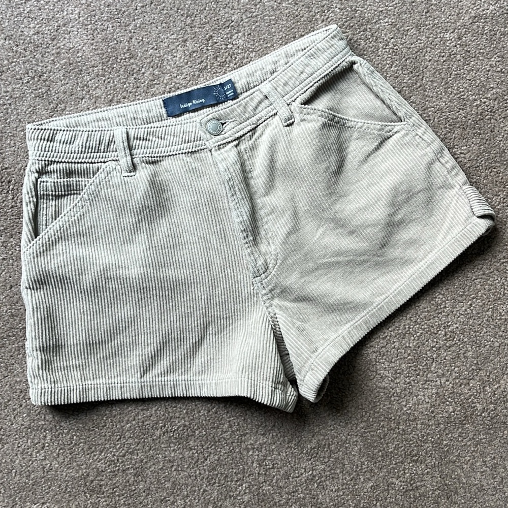 Indigo Rising Corduroy Shorts
